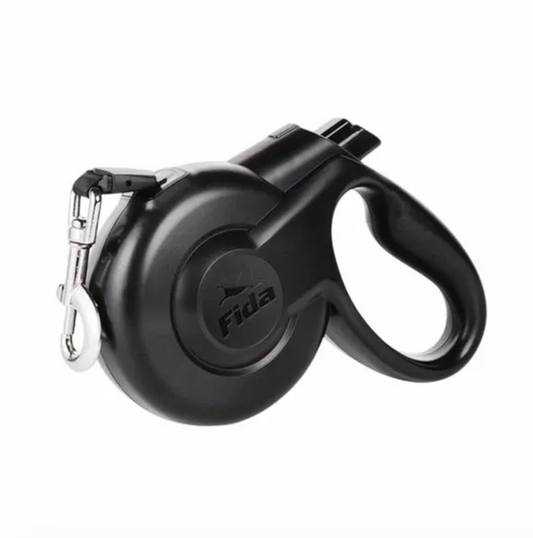 Styleash Retractable Leash for Dogs (Black)
